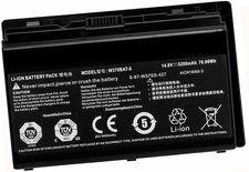 76.96WH 5200mAh 14.8V W370BAT 8 Laptop Battery Compatible with Clevo W350et picture
