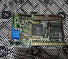 Trident ProVidia9685 Vintage PCI Video Card, 1MB, Tested Working picture