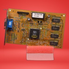 SIS 6326 3D Pro H0 V1.23F AGP Video Graphics Card Vintage picture