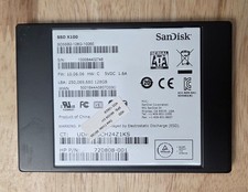 SanDisk SD5SB2-128G-1006E 2.5” 128GB SSD SATA 6 GB/s Hard Drive SD5SB2128G1006E picture