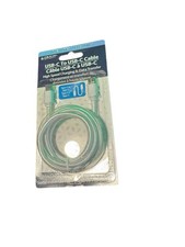 E-Circuit USB-C to USB-C Cable 3ft Silver High Speed Charging Data Transfer 20V picture