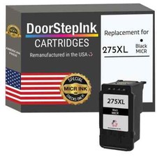 DoorStepInk Compatible Ink Cartridge for Canon 275XL Black MICR -USA picture