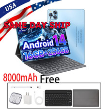 10.1 inch Tablet RAM 16GB RAM+256GB ROM Portable PC Laptop Dual Camera 8000mAh picture