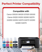 GI-20 GI-21 Ink Refill Compatible for Canon GI20 GI21 Ink Refill Bottles Kit ... picture