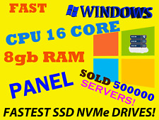 16 CPU RDP Server Windows server Control panel VPS  - 1 YEAR - 100GB - RAM DDR4 picture