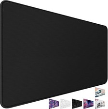 Large Gaming Mouse Pad Desk Mat with Stitched Edges, Non-Slip Rubber Base, picture