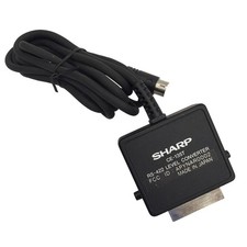 Sharp CE-135T RS-422 Level Converter Cable 15-pin SIO to 8-pin Mini DIN Japan picture