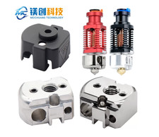High Temp Copper Alloy Heater Block Red Lizard K1 V5Pro Hotend 3D Printer picture