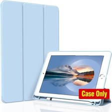 Light Blue Trifold Stand Case for iPad Air 3 / Pro 10.5 Inch, Slim Soft TPU Cove picture