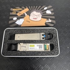 10GTex /AXS13-192-10 SFP+LR 1310nm 10km : 2 Pieces Open Case New picture
