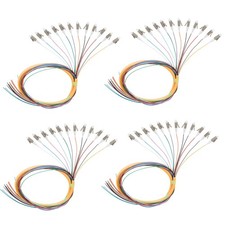 4 PCS 12Strand LC OM1 Multimode Pigtail 1.2m 47.24 Inch 62.5/125um Fiber picture