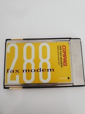 Compaq 288 Fax Modem PCMCIA PC Card  28800 Data 14400 Fax Series 555 189674-003 picture