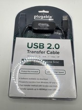 Plugable USB 2.0 Transfer Cable for Easy Computer Sync picture