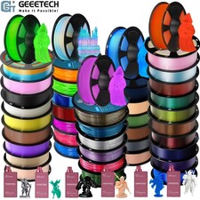 【Buy 5 Get 5 FreeAdd 10】GEEETECH 1KG PLA ABS+ PETG TPU ASA 3D Printer Filament picture