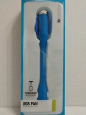 iessentials USB FAN (Blue)-NEW in box- plug into power bank or any USB port picture