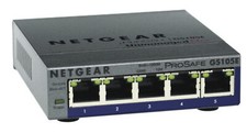 NetGear  ProSafe Plus (GS105E-200NAS) 5-Ports External Ethernet Switch picture