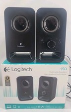 Logitech Z150 Multimedia Speakers with Clear Stereo Sound (‎980-000802) 6W Black picture