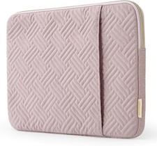 BAGSMART Pink Laptop Sleeve Bag for 13 Inch MacBook Air M2 and 13.3 Inch Noteboo picture