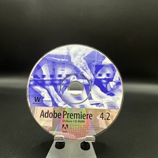 Adobe Premiere 4.2 for Windows Deluxe CD ROM Vintage Software Genuine Original  picture