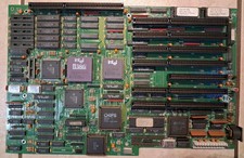 Vintage 386 Motherboard - PWA-000792-00 EV18108 - Intel A80386DX-25 CPU & Math picture