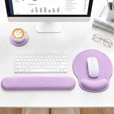 Yuhijoy Ergonomic Mouse Pad with Wrist Rest Purple picture