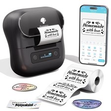 Phomemo M220 Bluetooth Thermal Label Printer USB-C Portable Label Maker picture