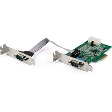 StarTech.com 2-port PCI Express RS232 Serial Adapter Card - PCIe RS232 Serial Ho picture