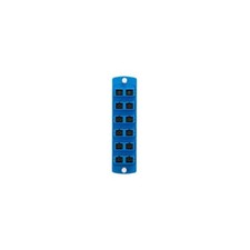 Leviton 5F100-2LC Duplex SC Single-Mode OS1/2 SDX Precision Molded Plate Blue picture