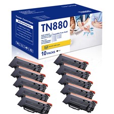 10PK TN880 Compatible With Brother TN 880 Toner MFC-L6900DW HL-L6200DW Printer picture