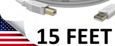 LONG USB Cord Cable Plug for HP Deskjet Plus 4100 4100e All-in-One Color Printer picture