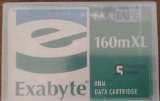 EXABYTE 160mXL 8mm Data Cartridge EXATAPE~New & Sealed~FREE SHIPPING picture