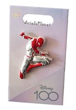 Disney Parks 100th Anniversary Celebration Spider-Man Platinum Pin picture