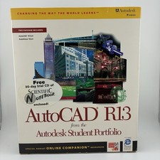 Autocad R13 R13c4 & Autovision R2c4 Software w/Manuals Boxed Vintage Autodesk picture