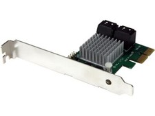 StarTech.com 4 Port PCI Express 2.0 SATA III 6Gbps RAID Controller Card with Hyp picture