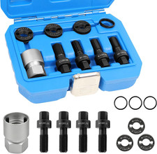 8PCS M12 & M14 Wheel Stud Thread Restorer Kit, Reverse Action | M12 X 1.25, M12 picture