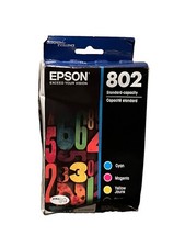 Epson T802XL-BCS DURABrite Ultra Black High Capacity and Color Combo Pack picture