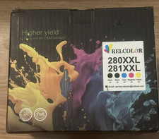 RELCOLOR 15 Pack 280 & 281 XXL Ink Cartridges Replacement for Canon PGI 280/281 picture