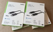 Belkin INZ002BT2MBK Thunderbolt 4 100W 40 GB/s 8K Cable 6.6' picture