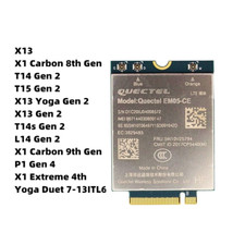5W10V25794 Wireless WAN 4G LTE Cat4 WWAN Module For Thinkpad X1 Carbon 9th Gen picture