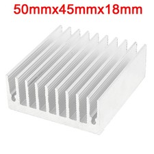 1PC Silver Cooling Module 50mmx45mmx18mm Small Aluminum Heatsink CPU Cooler picture