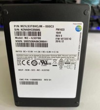 Samsung PM1633 3.84TB SSD SAS Solid State Drive MZILS3T8HCJM-000C3 MZ-ILS3T80 picture