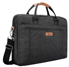 E-Tree Laptop Bag Charcoal Gray 18