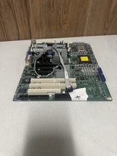 Supermicro X7DVA-E Dual LGA771 Server Motherboard w/ CPU, RAM & Cables Untested picture