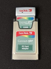 SanDisk CF Wireless LAN Card 802.11b CompactFlash 128 MB SDWCFB-128 + PC Adapter picture