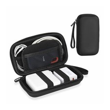 Ginsco Hard Shell Protection Case Electronic Accessories Organizer Black picture