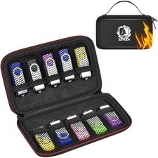 Fireproof Flash Drive Case 10 XL Slots, USB Case Compatible with Normal picture