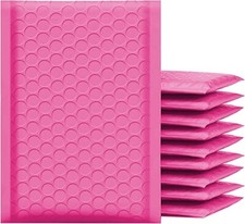 SuperPackage® 200 #5  10.5 X 15 Poly Bubble Mailers Padded Envelopes-Hot Pink picture