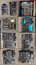 Huge Computer Graphic Motherboard Lot MSI, Gigabyte, ASRock, Biostar UNTESTED picture