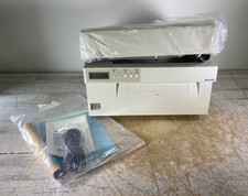 SATO M-10E INDUSTRIAL THERMAL LABEL PRINTER W/ ORIGINAL PACKAGE - (POWER TESTED) picture