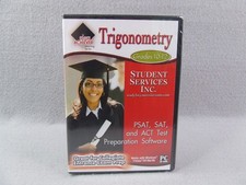Trigonometry Grades 10-12 PSAT SAT ACT Test Preparation Software (PC CD-ROM) picture